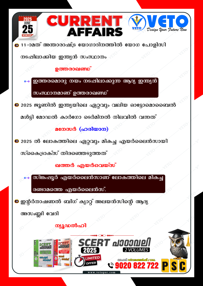 CURRENT AFFAIRS